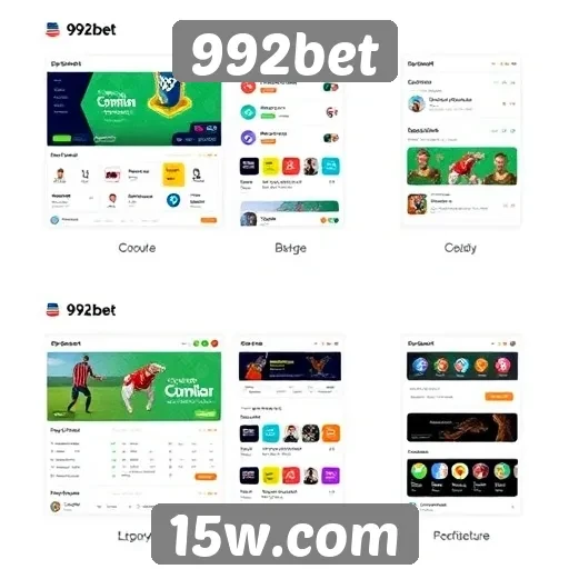 Evolução do design da interface do usuário do 992bet